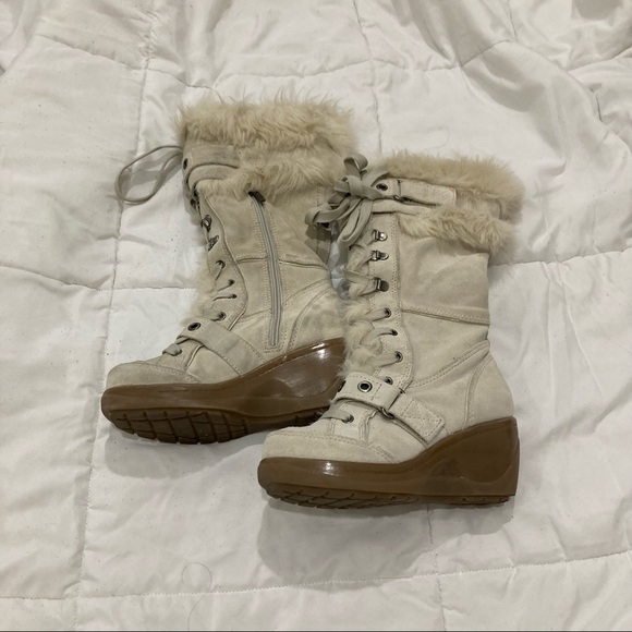 platform winter boots - Picture 1 of 5